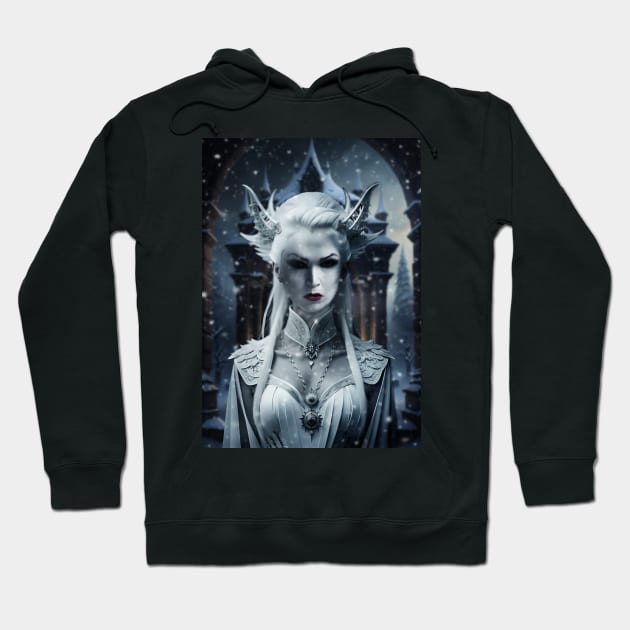 White Christmas Tarja Hoodie by FrozenMistress